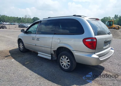 2002 Chrysler Town & Country Ex from USA, damaged, VIN 2C8GP74L92R660682